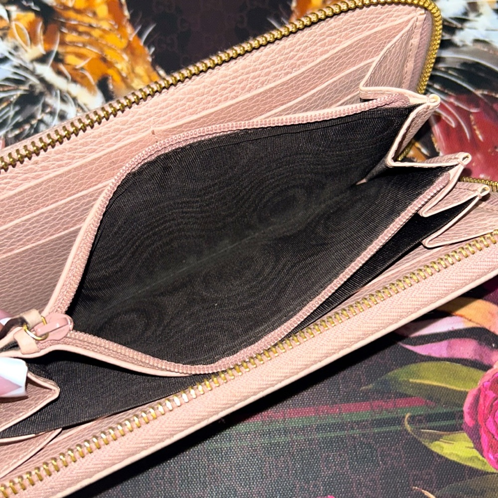 GUCCI Marmont Zip around wallet 100% AUTHENTIC - Picture 5 of 12